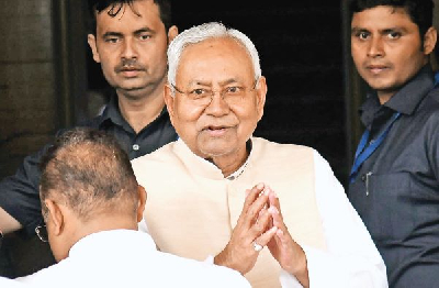 मुख्यमंत्री नीतीश कुमार ने वाल्मी परिसर स्थित बिपार्ड स्किल पार्क के दक्षता भवन का किया निरीक्षण
