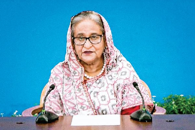ब्रिक्स सम्मेलन में शामिल नहीं होने का रहमान का फैसला बांग्लादेश के हितों के खिलाफ : हसीना